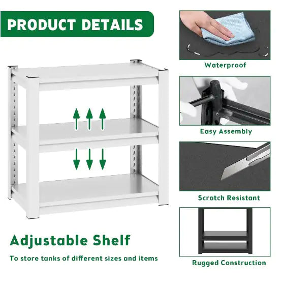 Adjustable 3-tier Fish Tank Rack