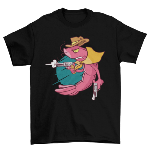 Shrimp shooter T-shirt