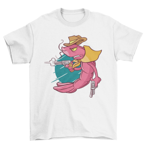 Shrimp shooter T-shirt