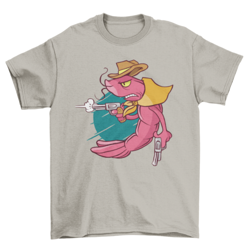 Shrimp shooter T-shirt