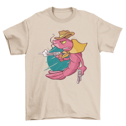 Shrimp shooter T-shirt