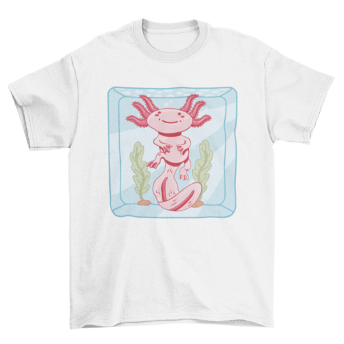 Cute Axolotl Aquarium T-shirt