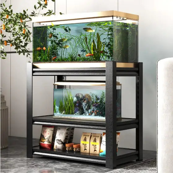 Adjustable 3-tier Fish Tank Rack